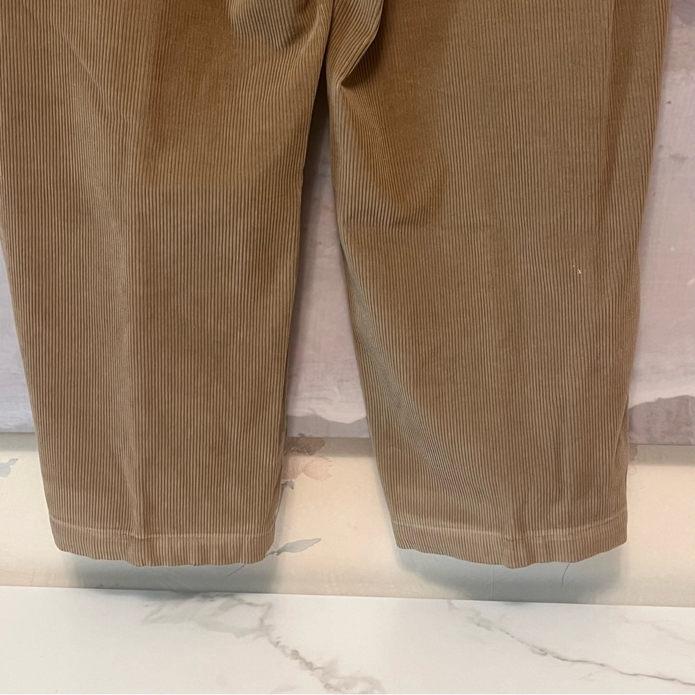 VTG Tommy Hilfiger Pants Men 38x28 Brown Corduroy Relaxed Wide Leg Baggy 90s Y2K - Picture 9 of 15